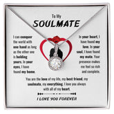 Future Wife Necklace Gift, Romantic Jewelry For Fiancée, Soulmate Pendant, Anniversary Gift For Her